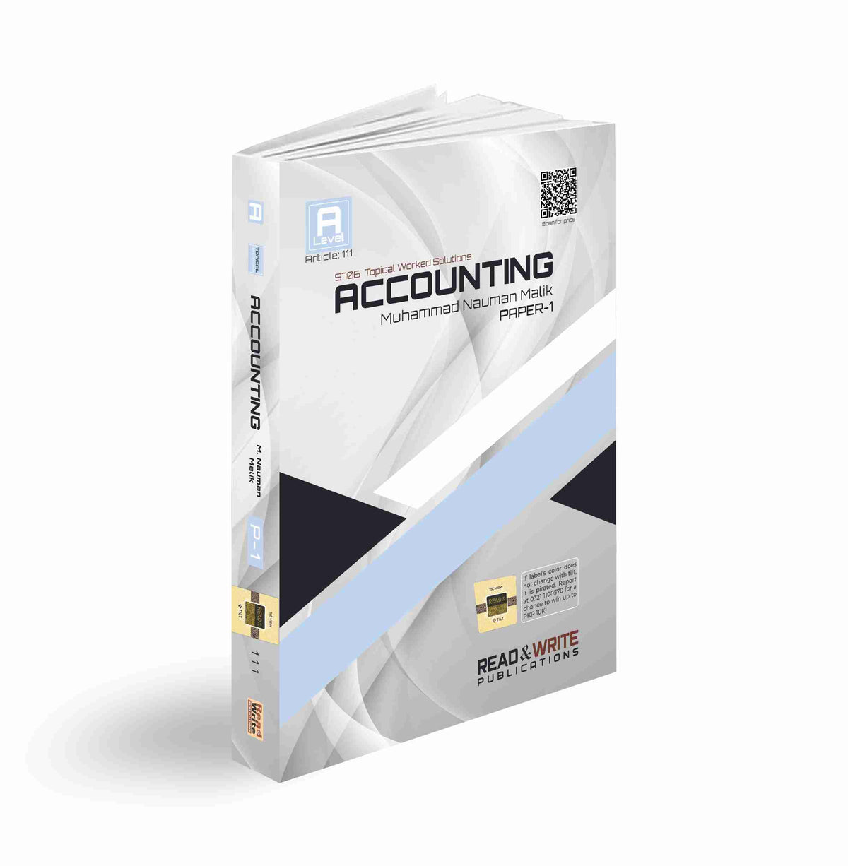 111 Accounting AS-Level MCQ's Paper-1 Topical Worked Solutions