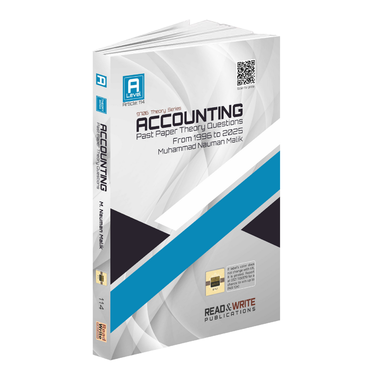 114 Accounting A Level Past Papers Theory Questions
