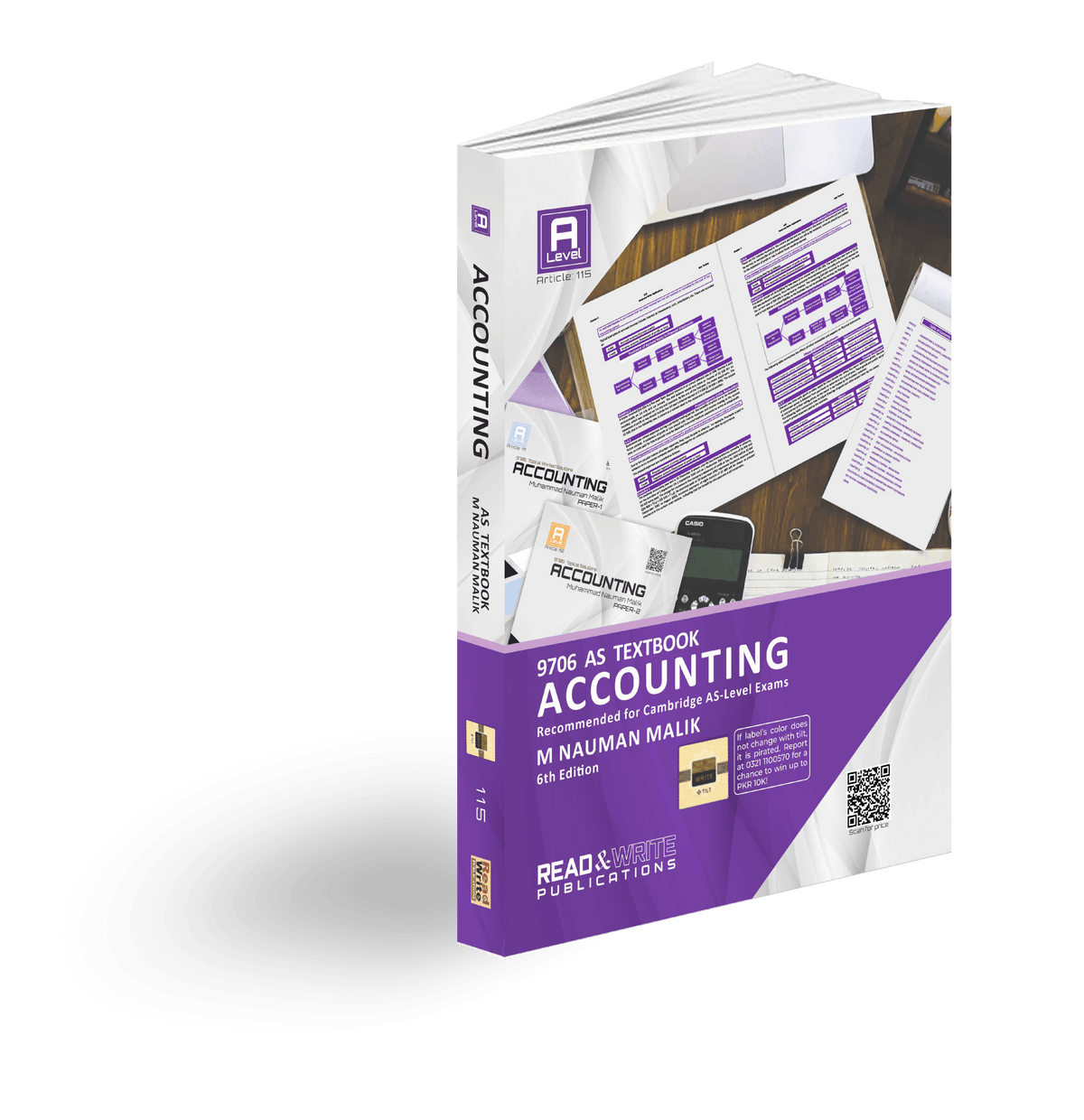 115 Accounting AS Level Text book Series Theory and Practice