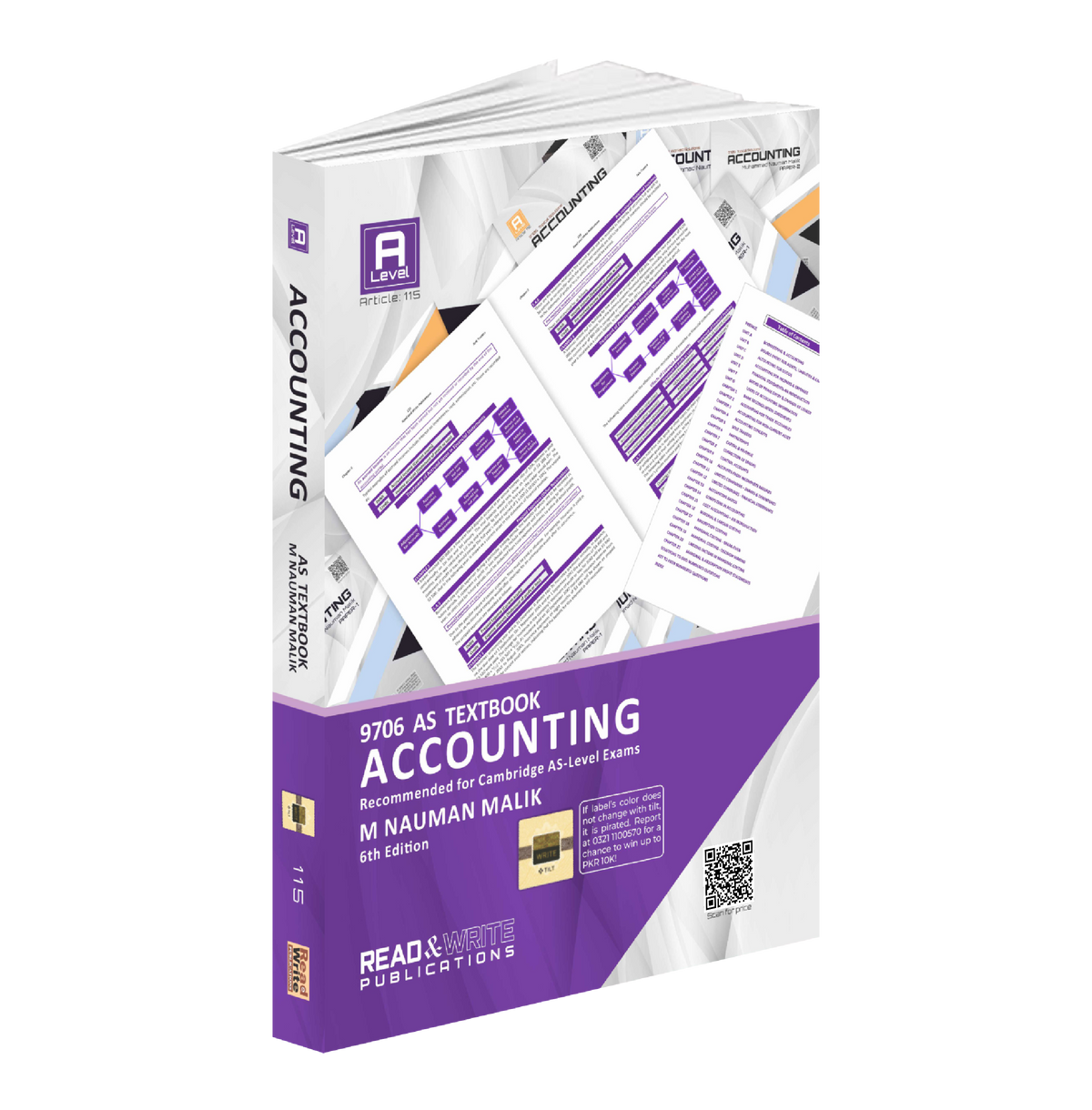 115 Accounting AS Level Text book Series Theory and Practice