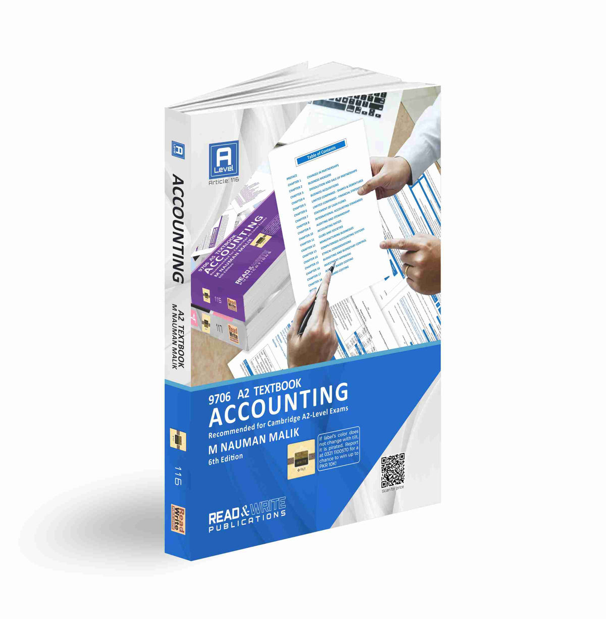 116 Accounting A2 Level Textbook Series Theory and Practice Book