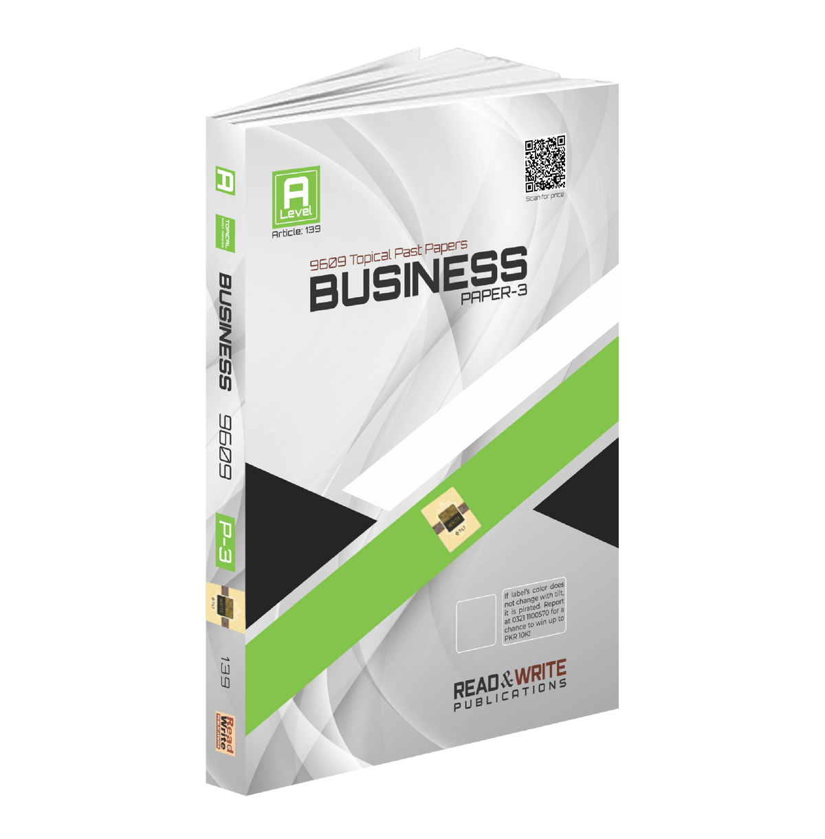 139 Business A Level Paper-3 Topical Past paper