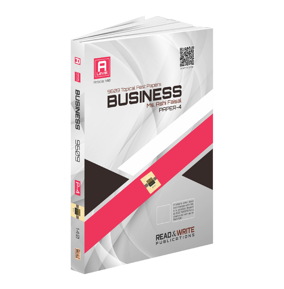 140 Business Studies A Level Paper-4 Topical Past Papers with Mark Scheme