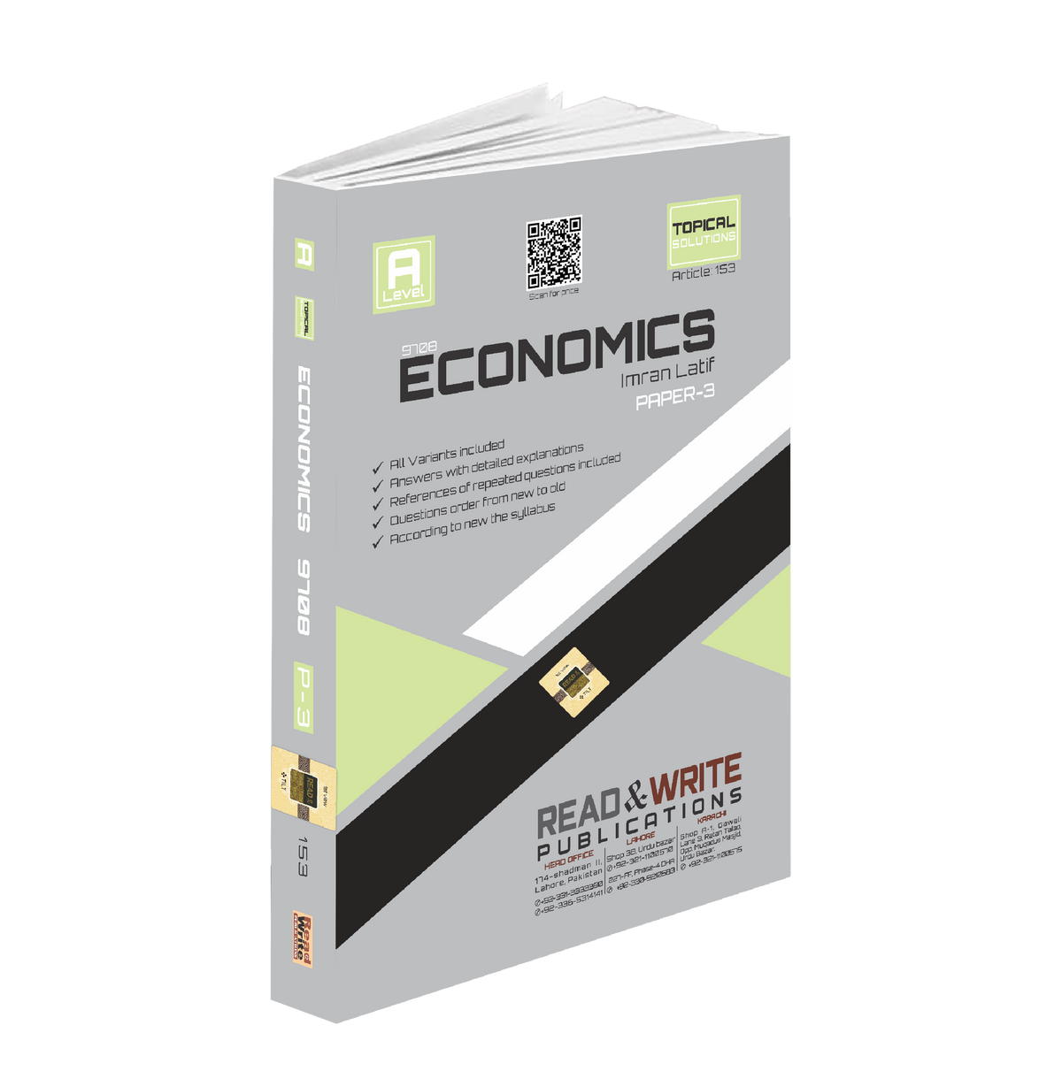 153 Economics A Level Topical Solved Paper 3