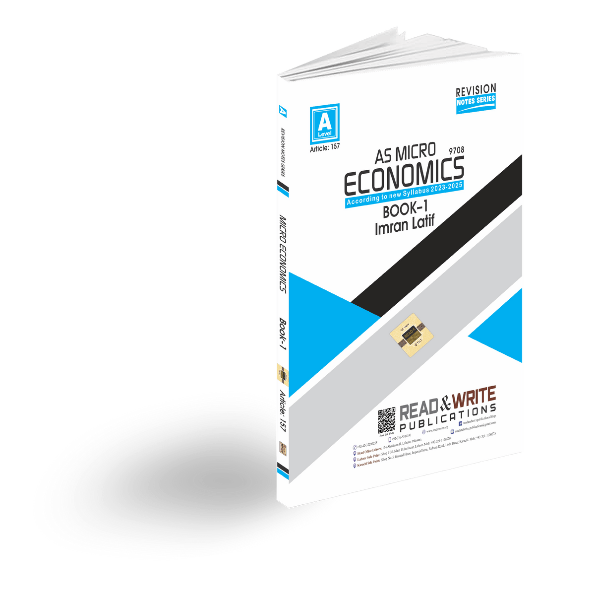 157 Micro Economics AS Level Revision Notes Series Book 1 by Imran Latif