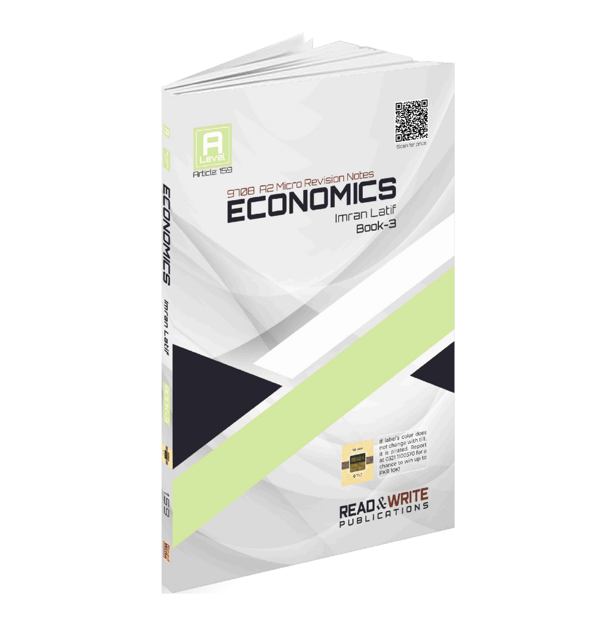 159 Micro Economics A2 Level Revision Notes Series Book 3 by Imran Latif