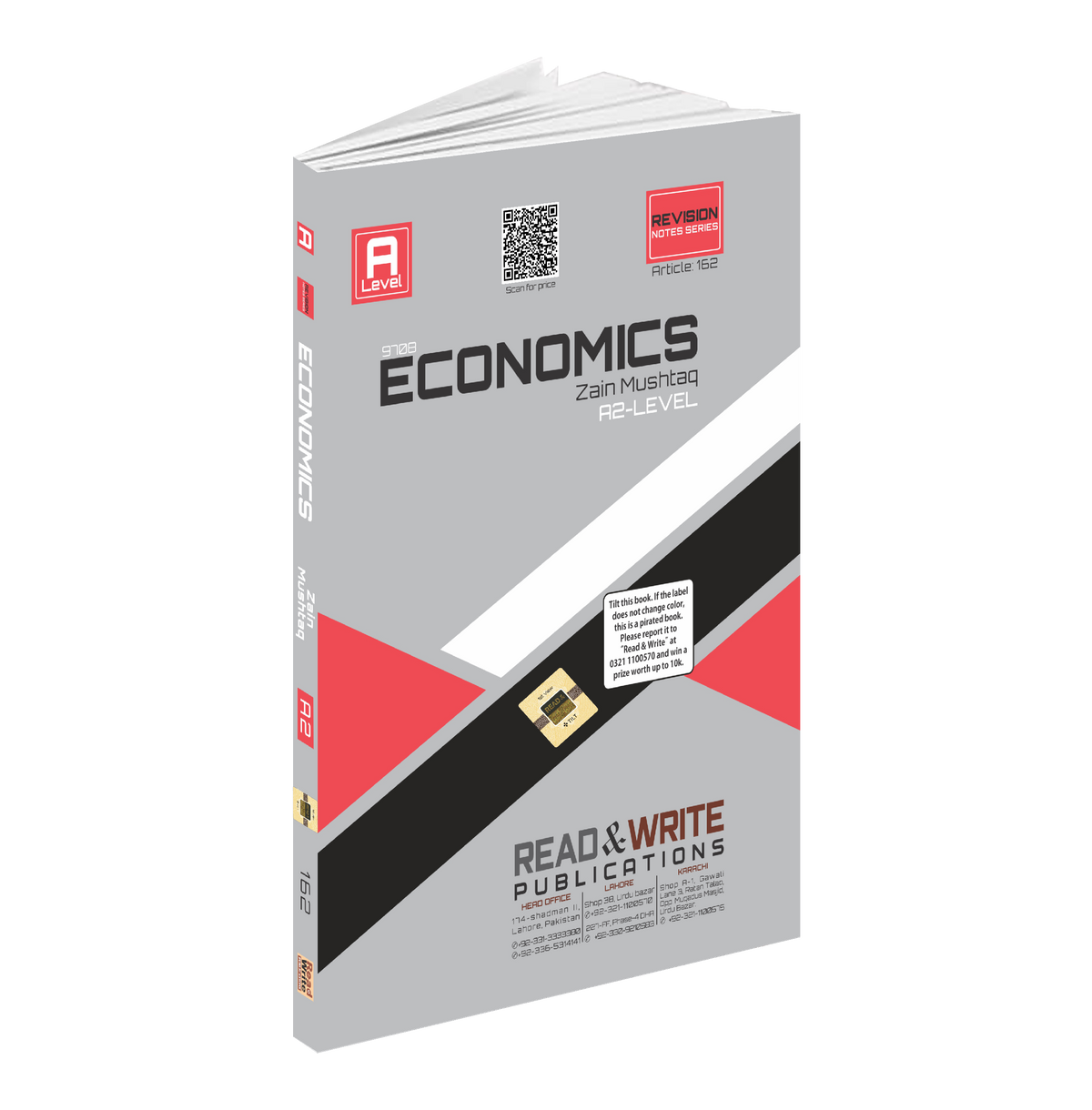 162 Economics A2 Level Revision Notes Series By Zain Mushtaq