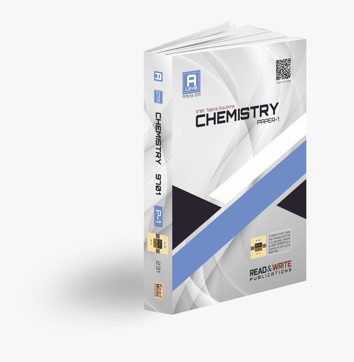 231 Chemistry AS Level Paper-1 Topical Solved MCQ,s