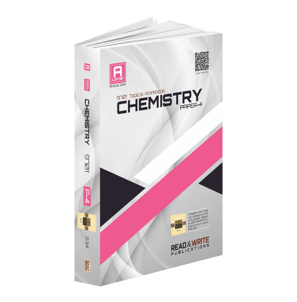 234 Chemistry A Level Paper 4 Topical Workbook and Past Papers