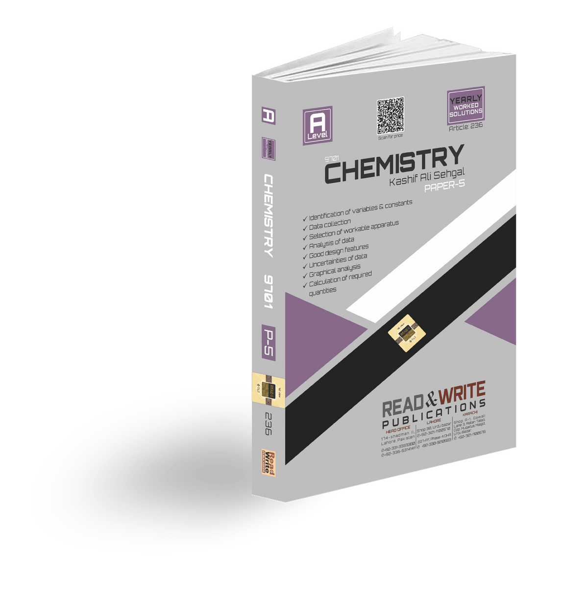 236 Chemistry A Level Paper-5 Worked Solutions