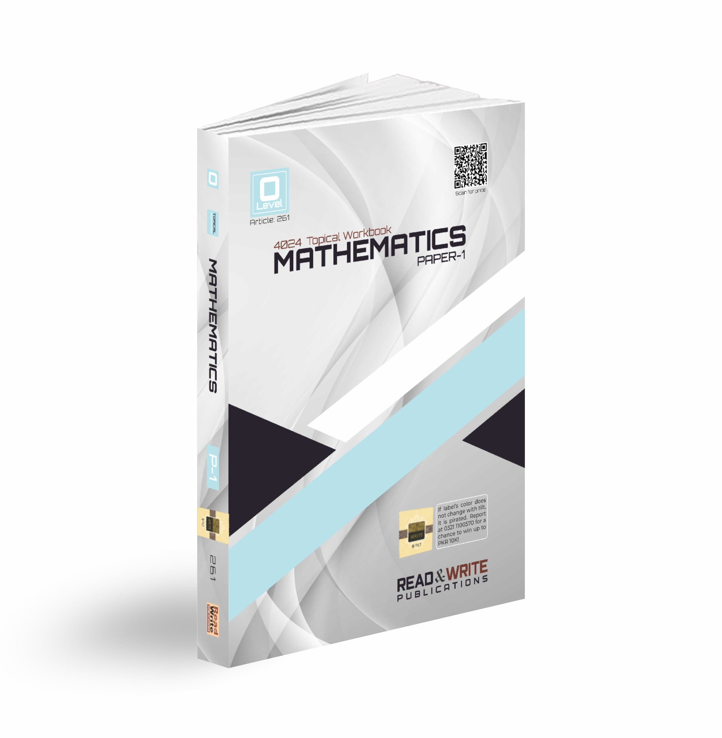 261 Mathematics O Level Paper 1 Topical Workbook – Read and Write ...