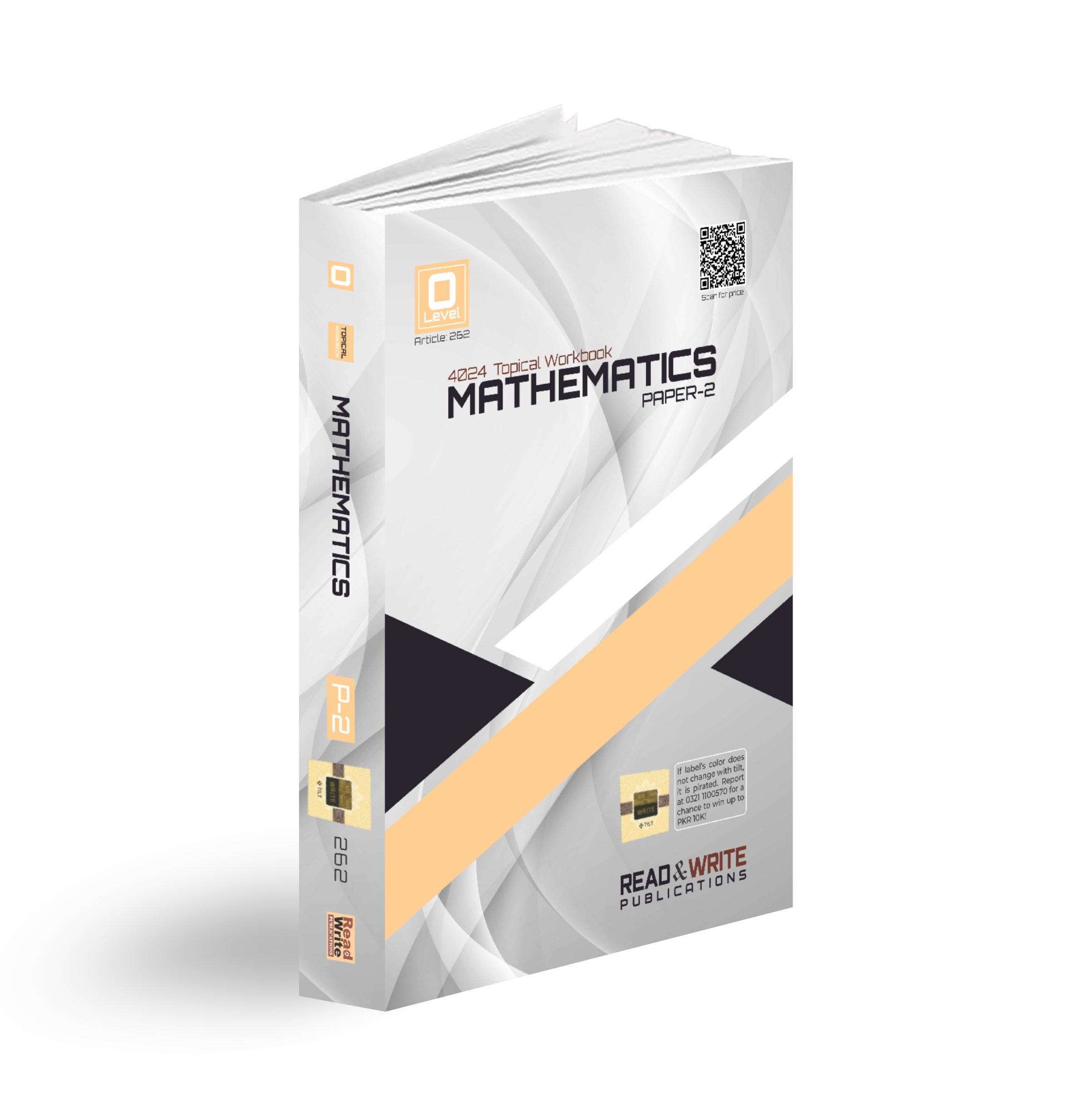 Read Math Papers 262 Mathematics O Level Paper 2 Topical Workbook – Read and Write ...