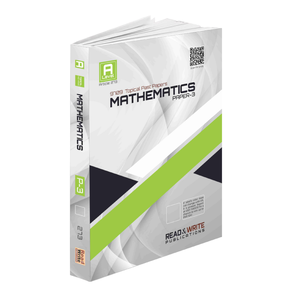 273 Mathematics A Level Paper 3 Topical Past Paper