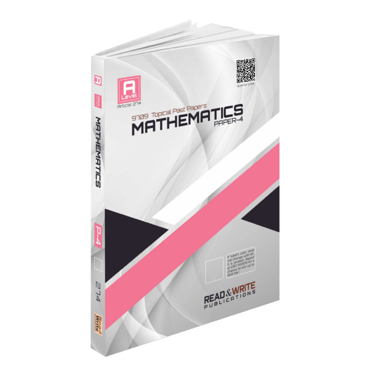 274 Mathematics A Level Paper 4 (M1) Topical Past Papers