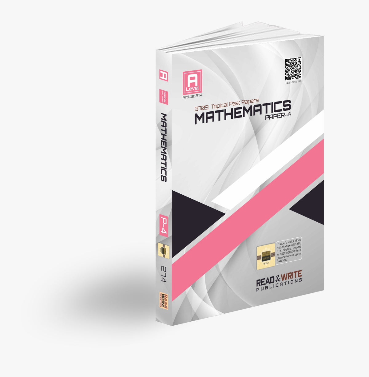 274 Mathematics A Level Paper 4 (M1) Topical Past Papers