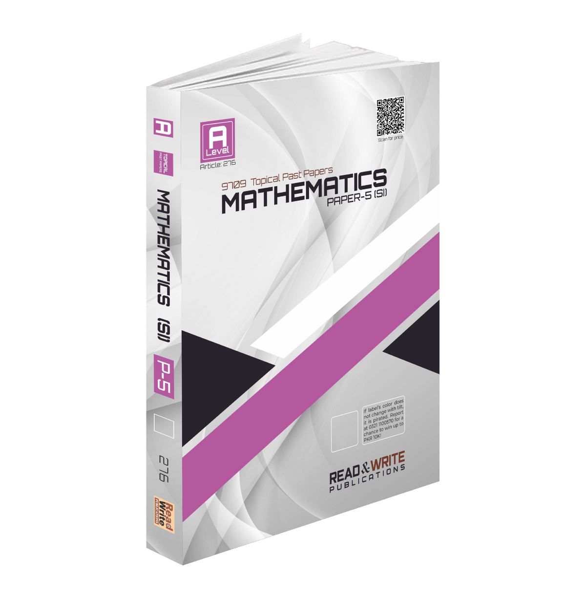 276 Mathematics A Level Paper 5 (S1) Topical past papers