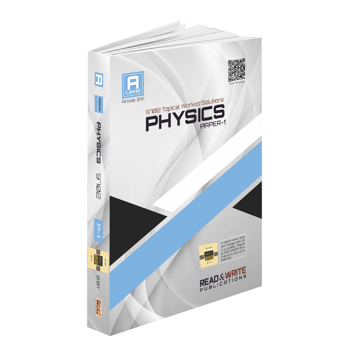 291 Physics A Level Paper-1 Classified/Topical Solved MCQs