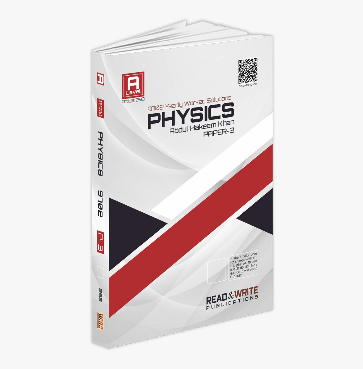 293 Physics A Level Paper 3 Yearly worked Solution