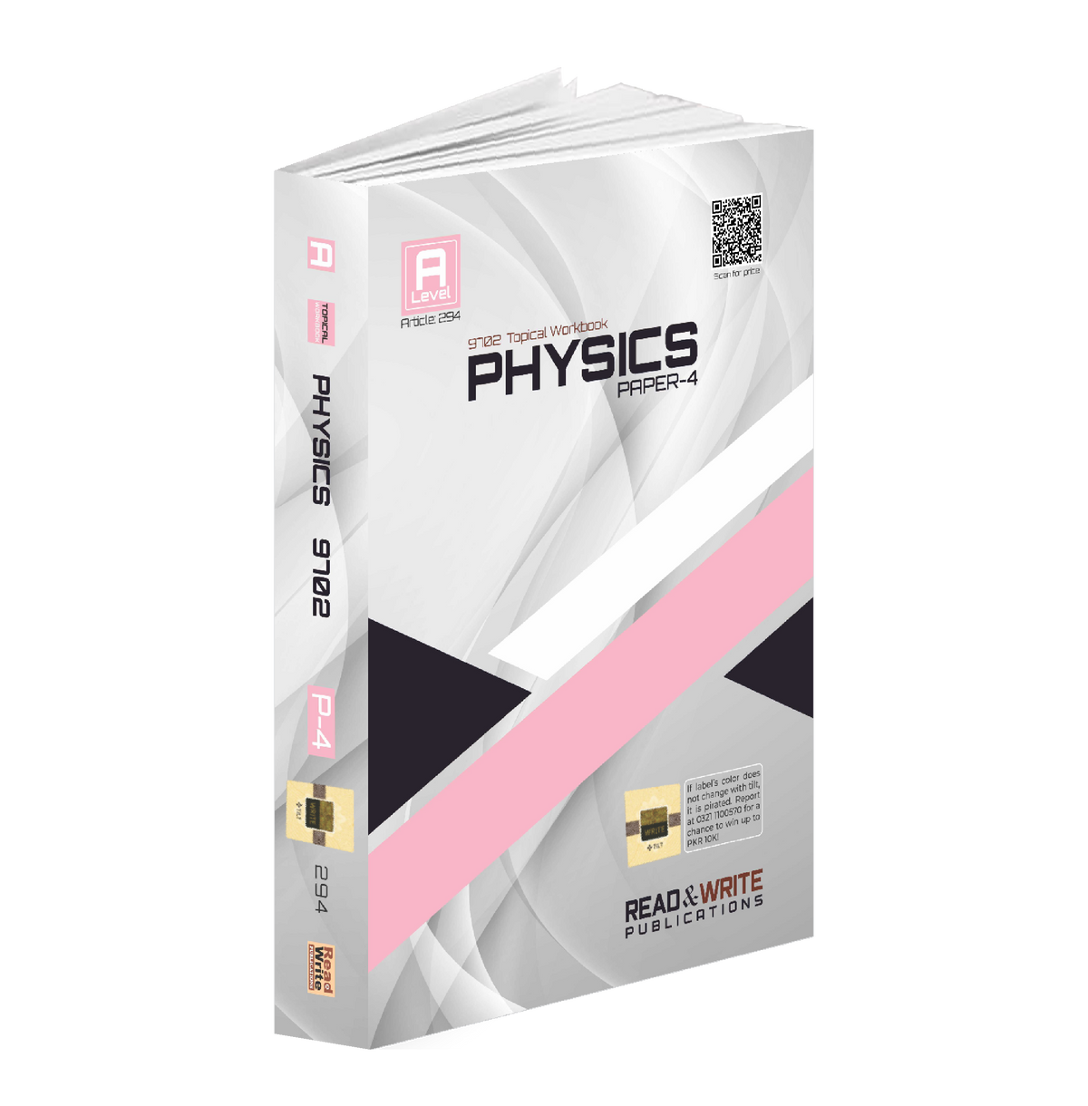 294 Physics A Level Paper 4 Topical workbook