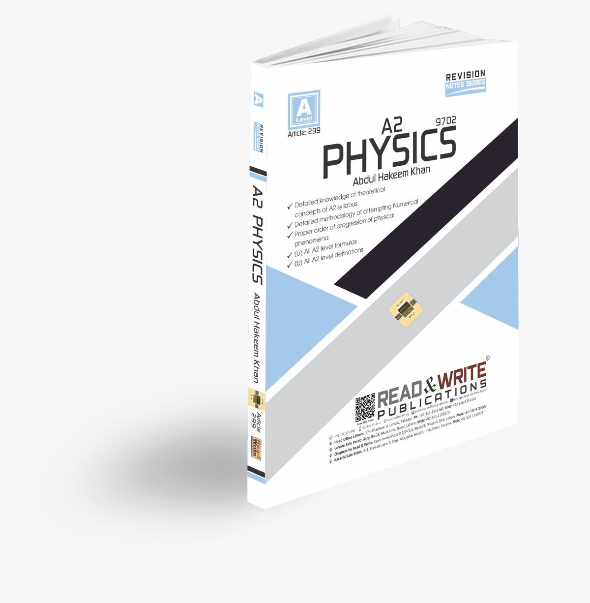 299 Physics A2 Level Revision Notes Series 9702