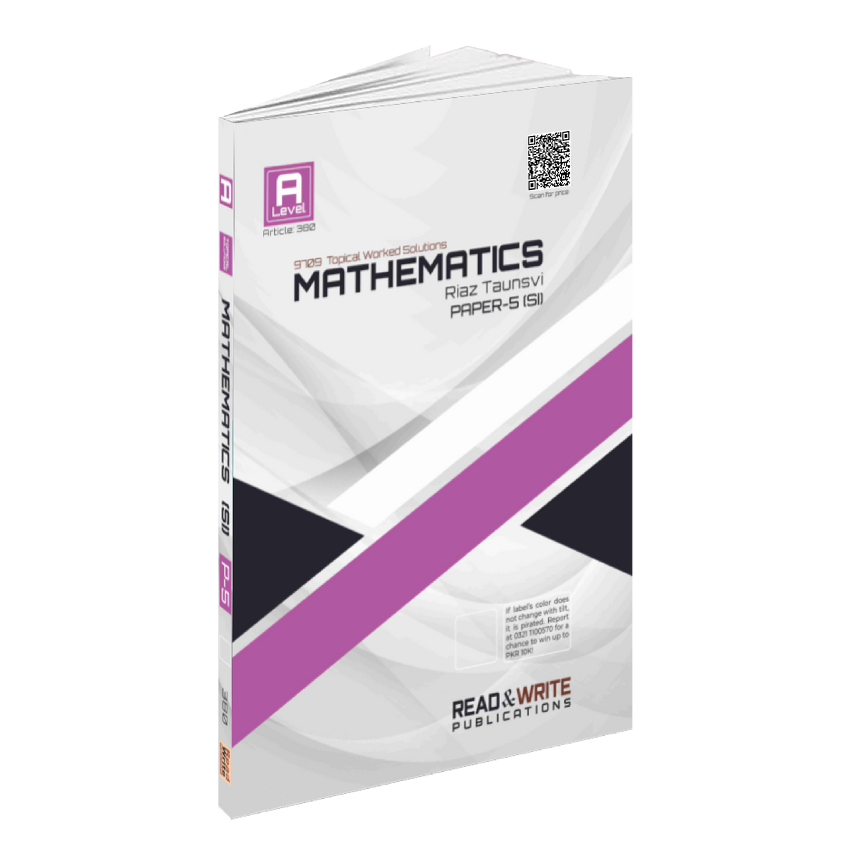380 Mathematics A Level Paper 6 (S1) Topical Worked Solutions