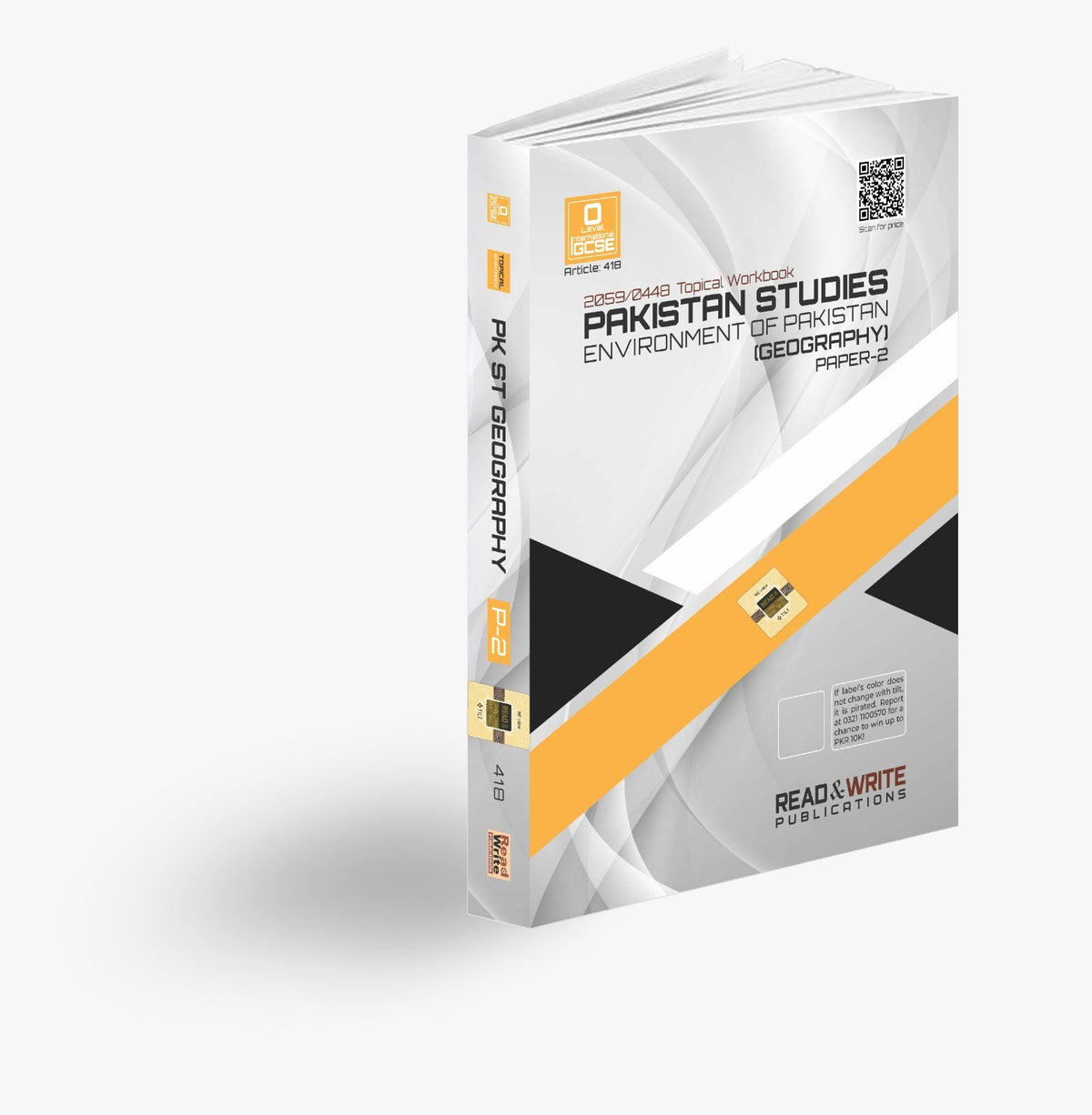 418 Pak Studies O-Level/IGCSE Paper-2 Topical Workbook