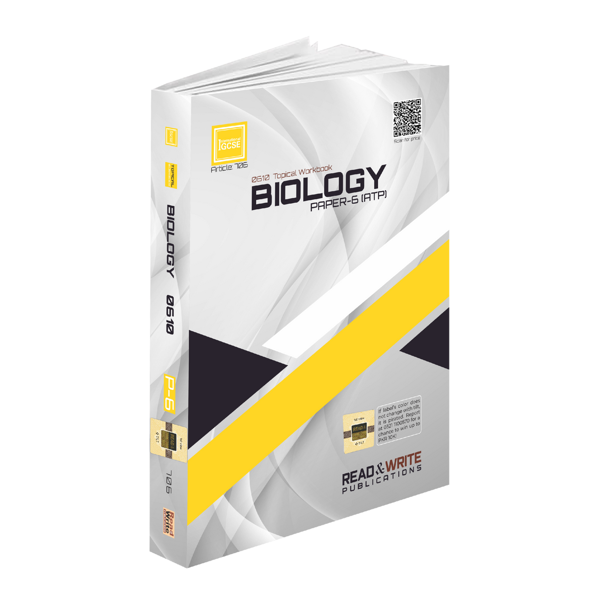 706 Biology IGCSE Paper-6 (ATP) Topical Workbook with Mark Scheme