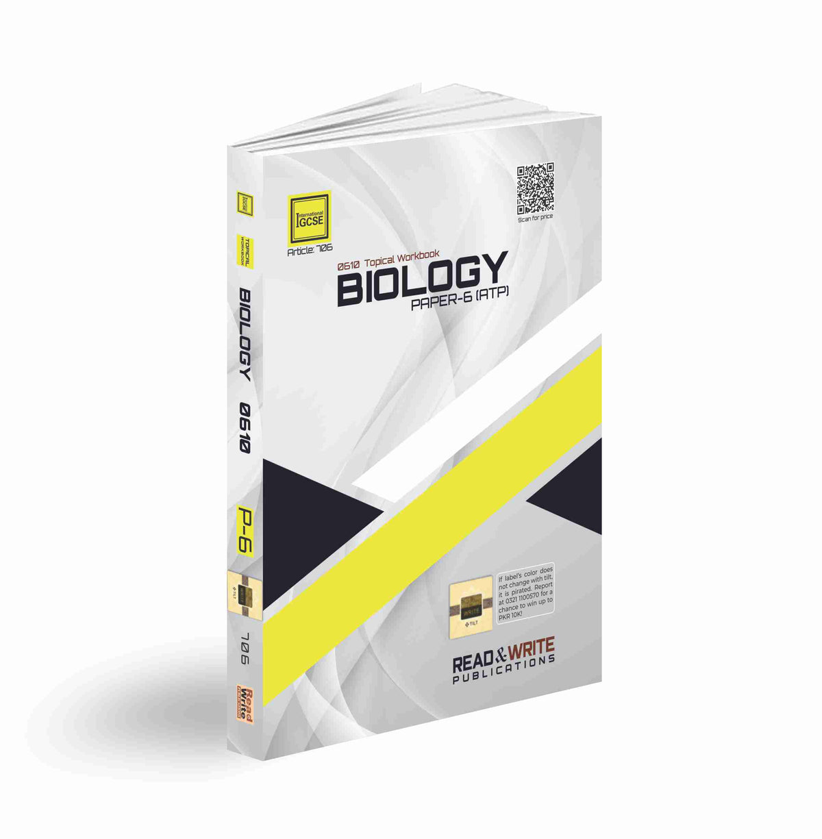 706 Biology IGCSE Paper-6 (ATP) Topical Workbook with Mark Scheme