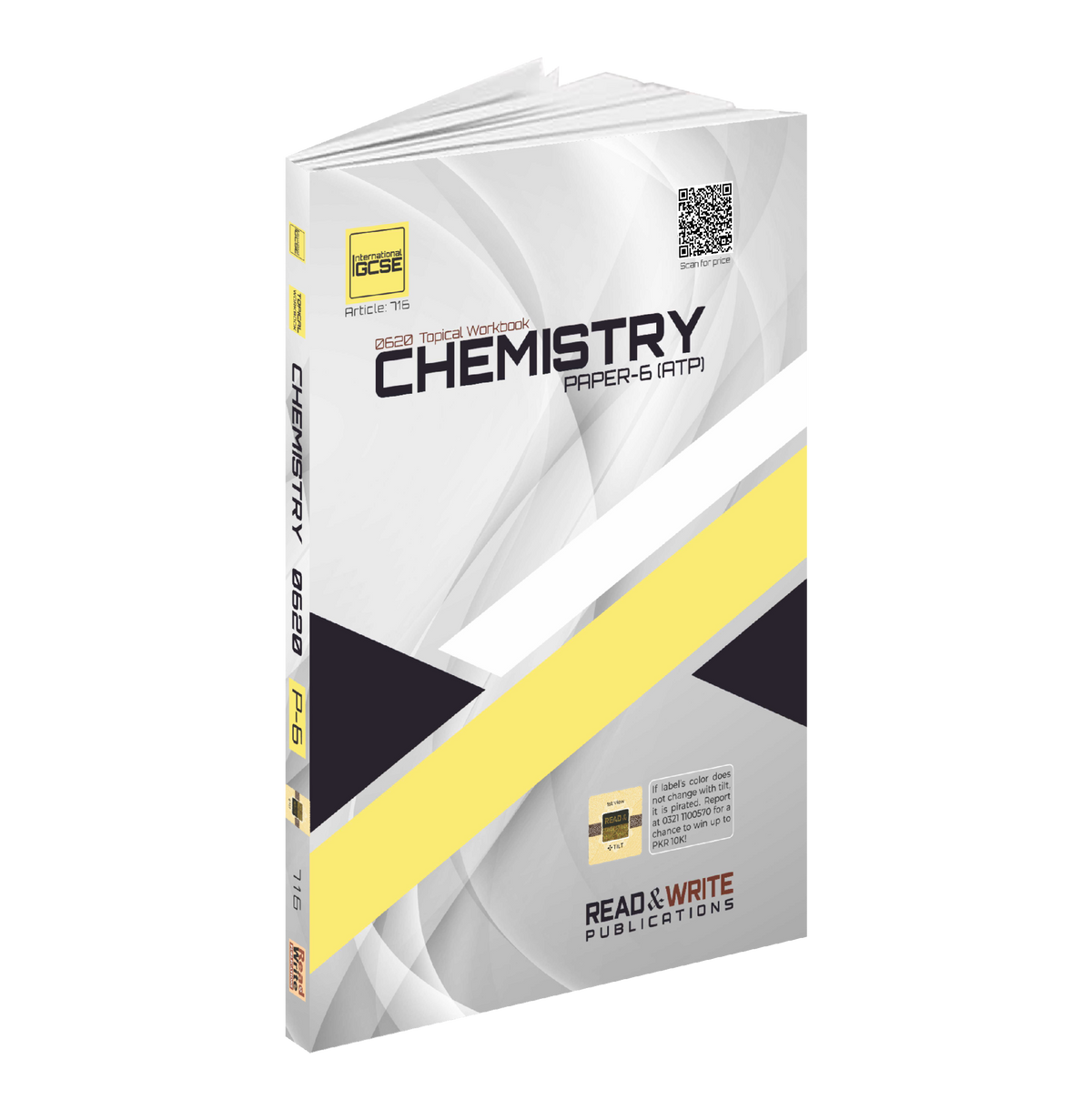 716 Chemistry IGCSE Paper 6 (ATP) Workbook By Shabbir Afzal khan