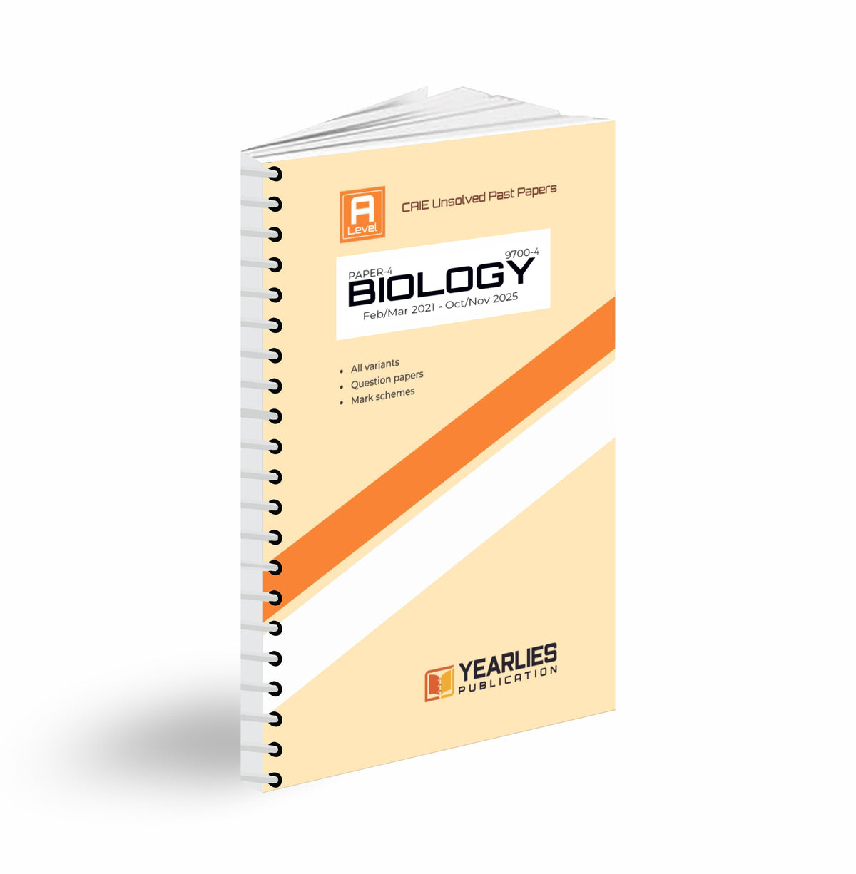 9700-4 Biology A Level Paper 4 Yearly Past Papers (MJ 2021–ON 2025)
