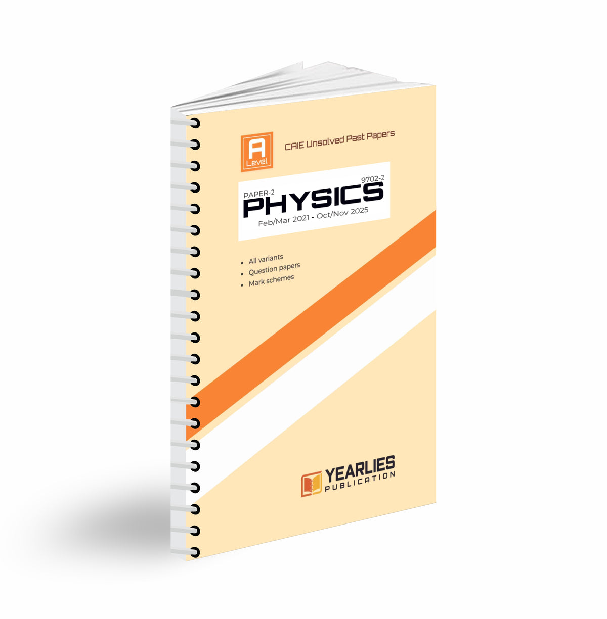 9702-2 Physics A Level Paper 2 Yearly Past Papers (MJ 2021–ON 2025)