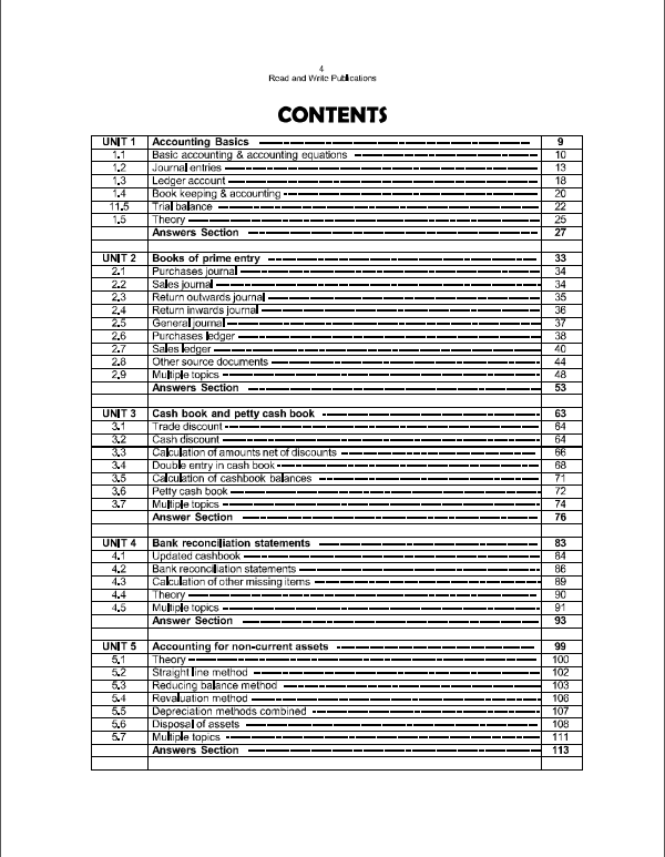 101 Accounting O-Level/IGCSE MCQ'S P-1 Topical Worked Solutions
