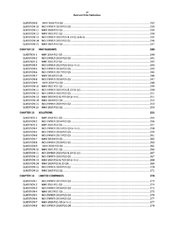 102 Accounting O Level/IGCSE Paper 2 Topical Worked Solutions