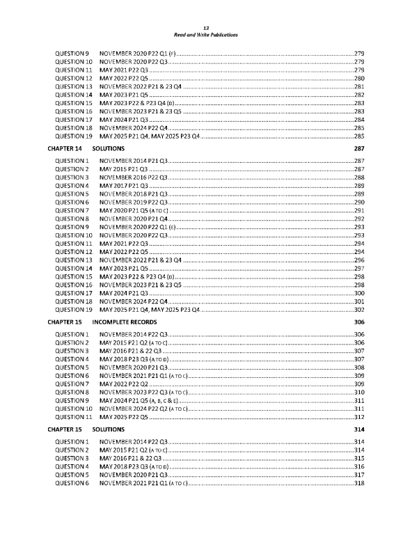 102 Accounting O Level/IGCSE Paper 2 Topical Worked Solutions