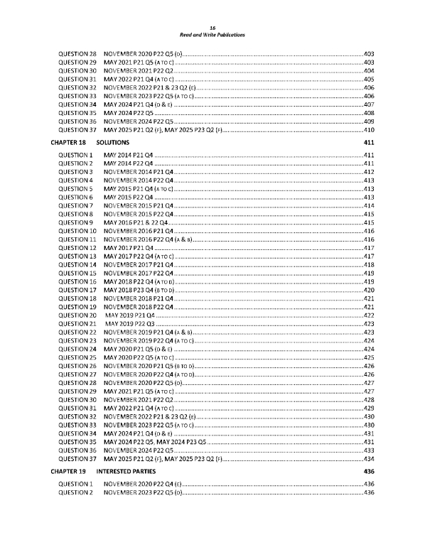 102 Accounting O Level/IGCSE Paper 2 Topical Worked Solutions