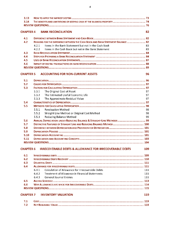 105 Accounting O Level Theory and Practice