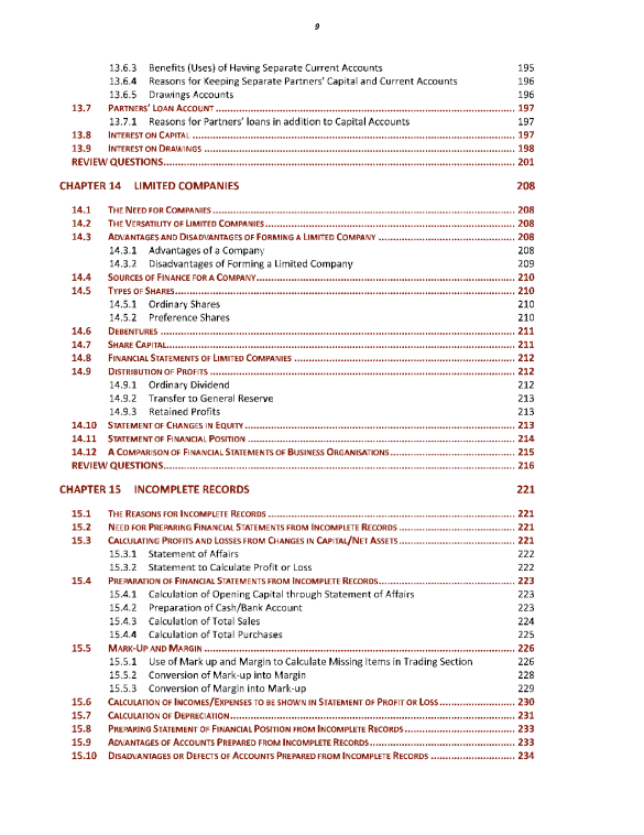 105 Accounting O Level Theory and Practice