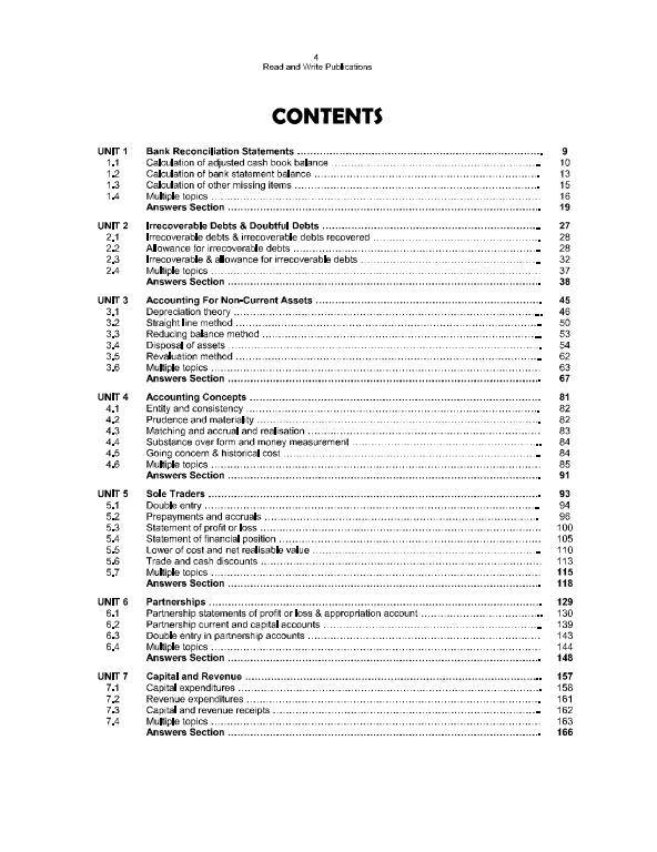 111 Accounting AS-Level MCQ's Paper-1 Topical Worked Solutions