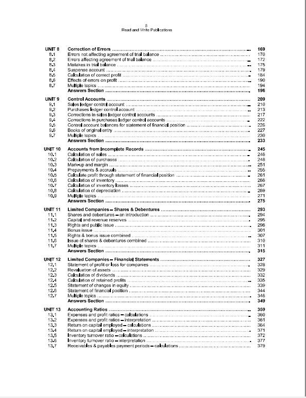 111 Accounting AS-Level MCQ's Paper-1 Topical Worked Solutions