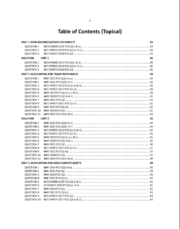 112 Accounting AS Level Paper 2 Topical Worked Solutions