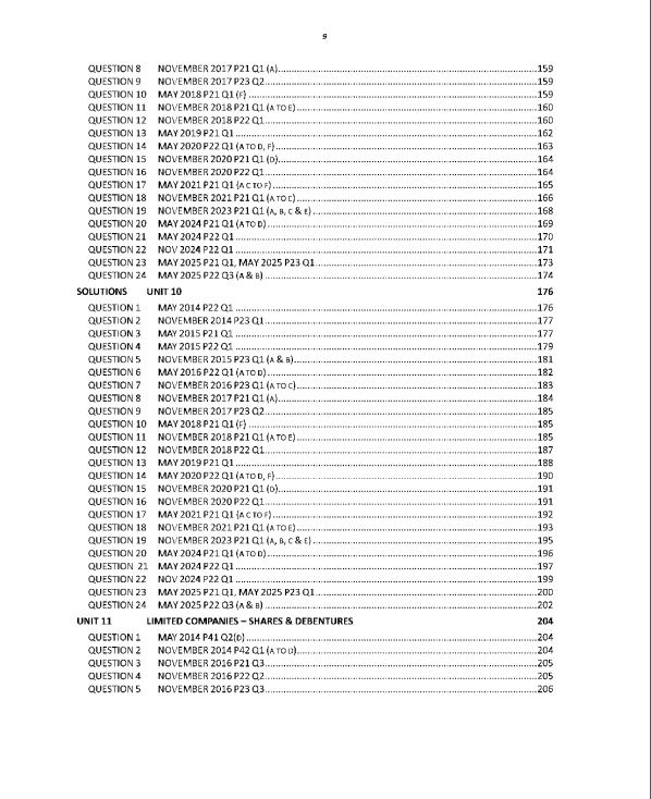 112 Accounting AS Level Paper 2 Topical Worked Solutions