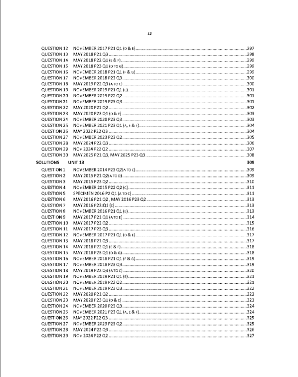 112 Accounting AS Level Paper 2 Topical Worked Solutions