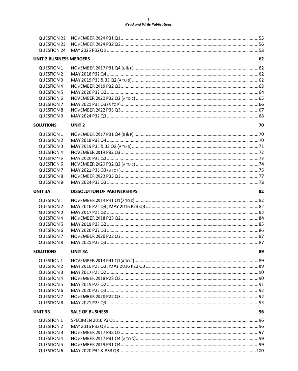 113 Accounting AS Level Paper-3 Topical Worked Solutions