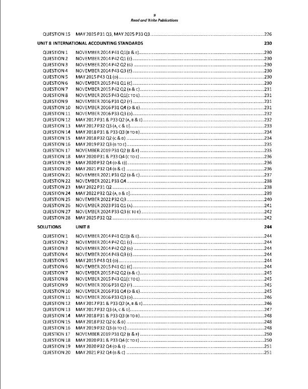 113 Accounting AS Level Paper-3 Topical Worked Solutions