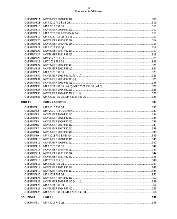 113 Accounting AS Level Paper-3 Topical Worked Solutions