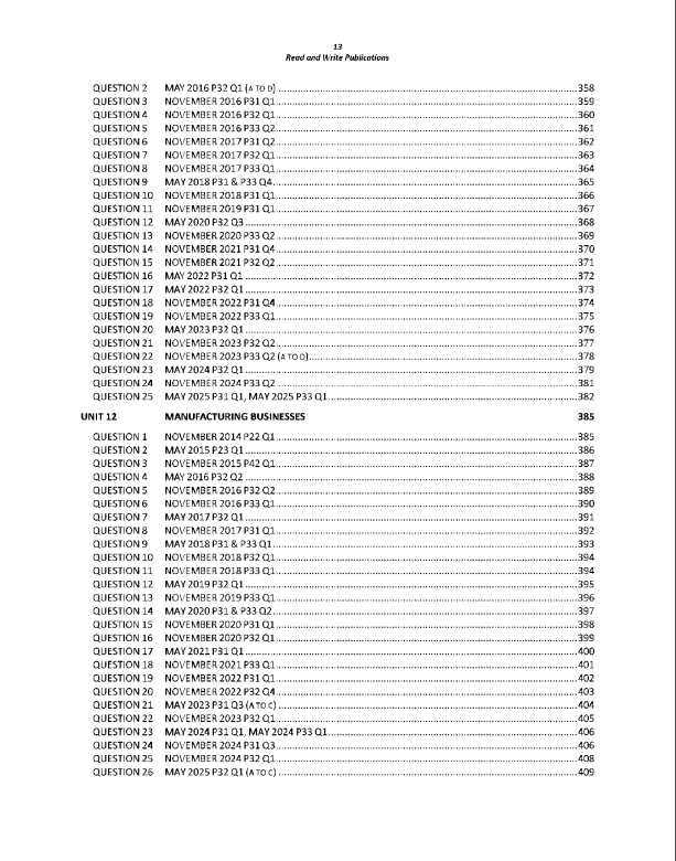 113 Accounting AS Level Paper-3 Topical Worked Solutions