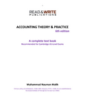 115 Accounting AS Level Text book Series Theory and Practice