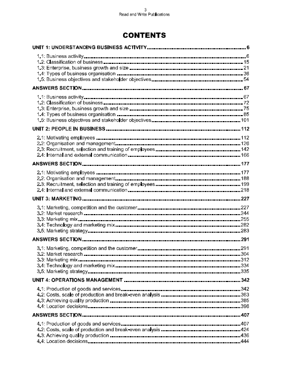 121 Business O-Level/IGCSE Paper-1 Topical Workbook