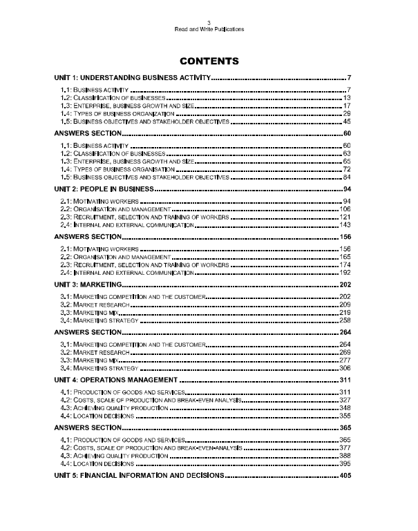 122 Business O-Level/IGCSE Paper-2 Topical Workbook