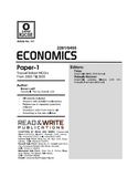 141 Economics O-Level/IGCSE Paper-1 (MCQ's) Topical Worked Solutions